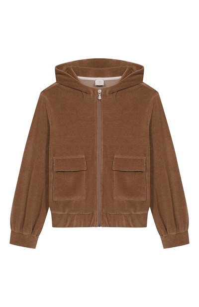 Бархатная толстовка ELEVENTY, арт. EX4A20/V0169/10-16