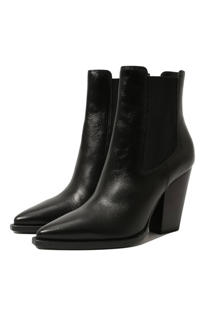 Кожаные казаки theo SAINT LAURENT, арт. 636146/0RT00, фото 1