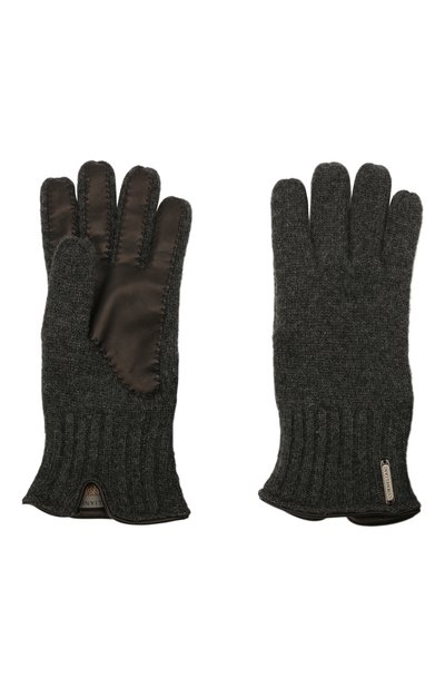 Кашемировые перчатки CORNELIANI, арт. 88Q324-1820576/00, фото 2