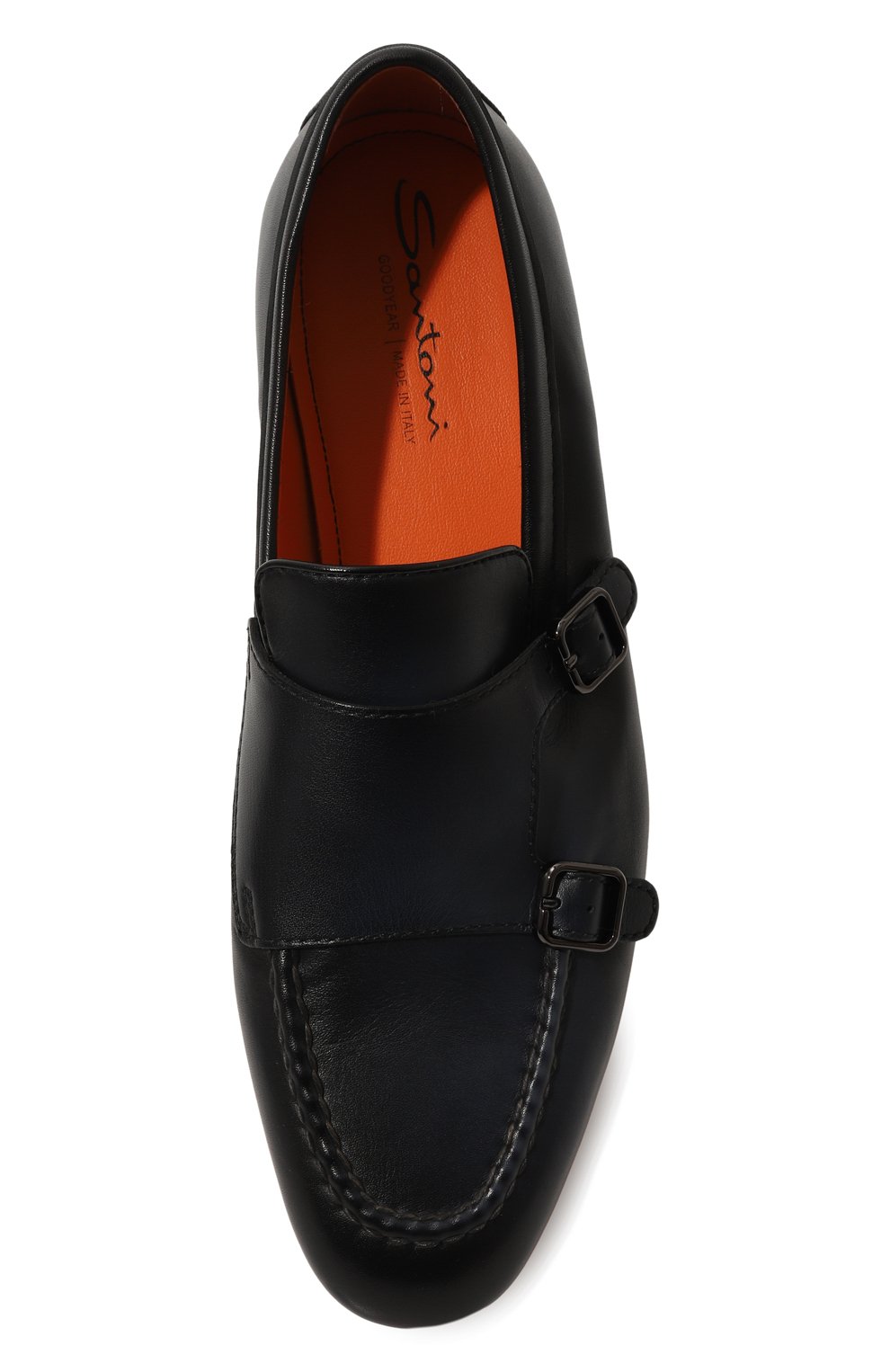 Кожаные монки carlos SANTONI, арт. MCNG18003SA4BSLFZ32, фото 6