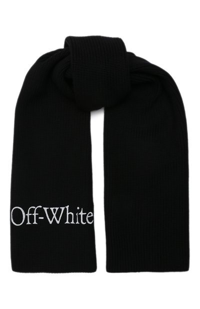 Женский шерстяной шарф OFF-WHITE, арт. 0WMA060F23KNI001