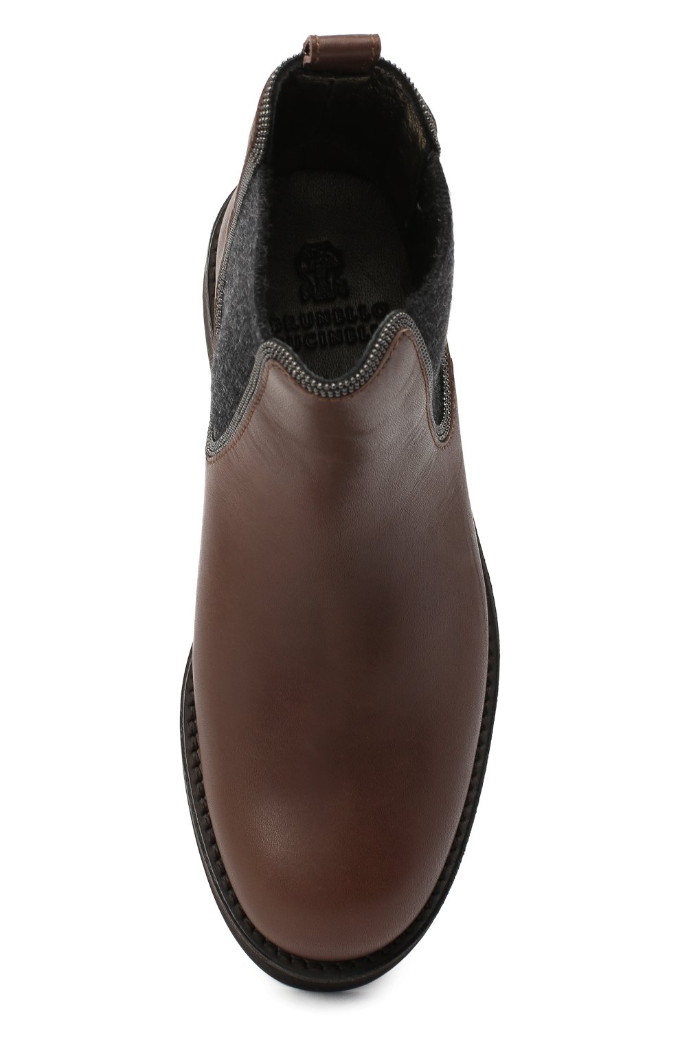 Кожаные челси BRUNELLO CUCINELLI, арт. BZESTZG017, фото 4