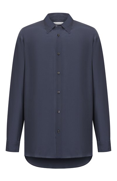 Мужская шелковая рубашка DRIES VAN NOTEN, арт. 251-020732-1198