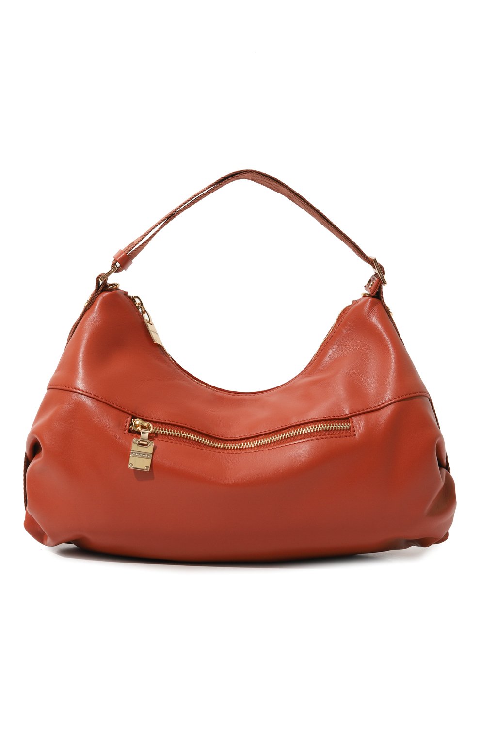 Сумка hobo medium BORBONESE оранжевого цвета по цене 67900 руб., арт. 924162, фото 6 Сумка hobo medium BORBONESE, арт. 924162, фото 6