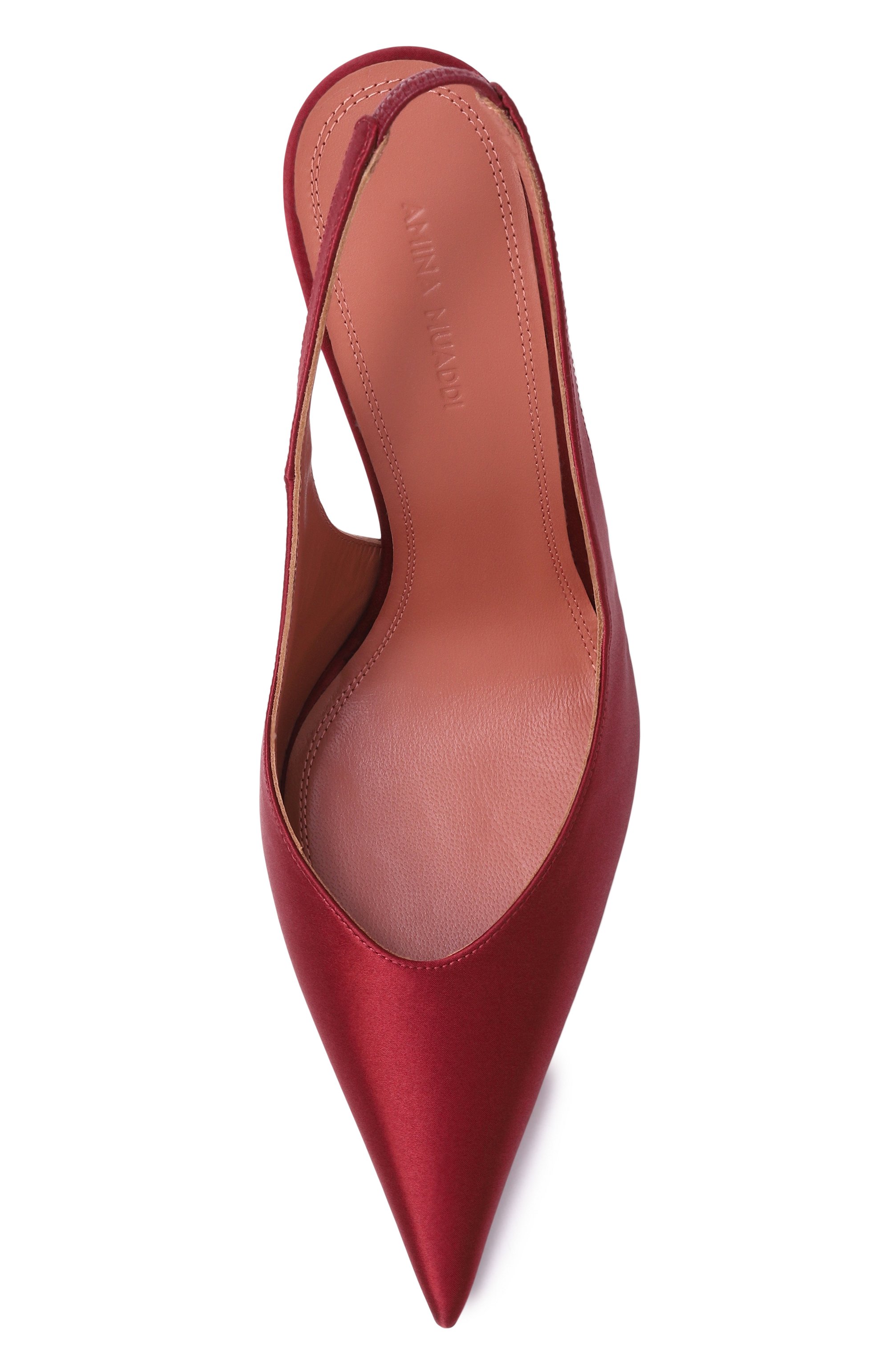 Текстильные туфли anok sling 105 AMINA MUADDI, арт. AN0K SLING 105/SATIN, фото 6