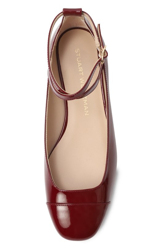 Кожаные балетки Eden Strap Stuart Weitzman 4
