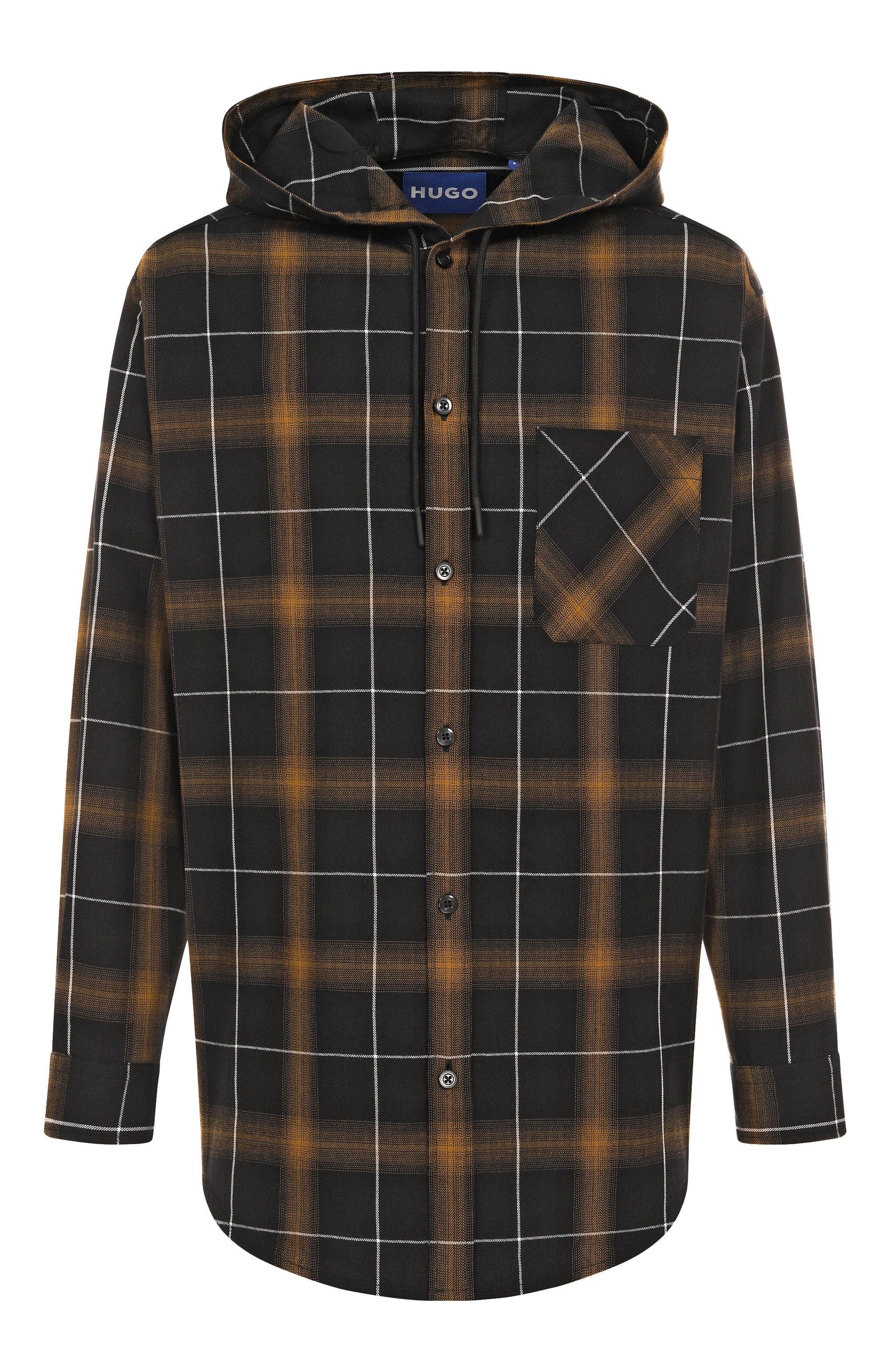 Хлопковая рубашка HUGO BLUE, арт. 50545262, фото 1