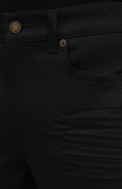Джинсы SAINT LAURENT черного цвета по цене 63900 руб., арт. 622876/Y0500, фото 5 Джинсы SAINT LAURENT, арт. 622876/Y0500, фото 5