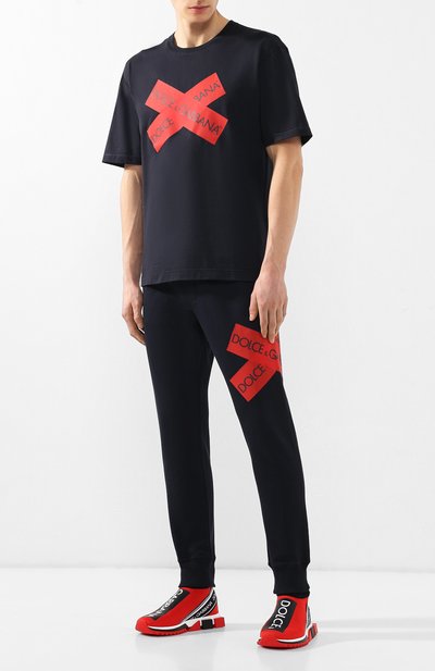 Текстильные кроссовки sorrento DOLCE & GABBANA, арт. CS1645/AZ560, фото 2