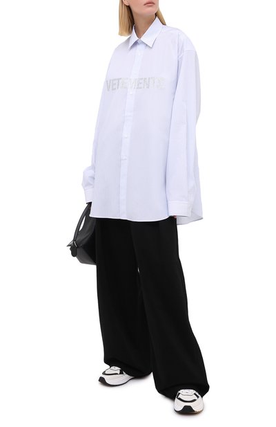 Хлопковая рубашка VETEMENTS, арт. UAH21SH067 1012/W, фото 2