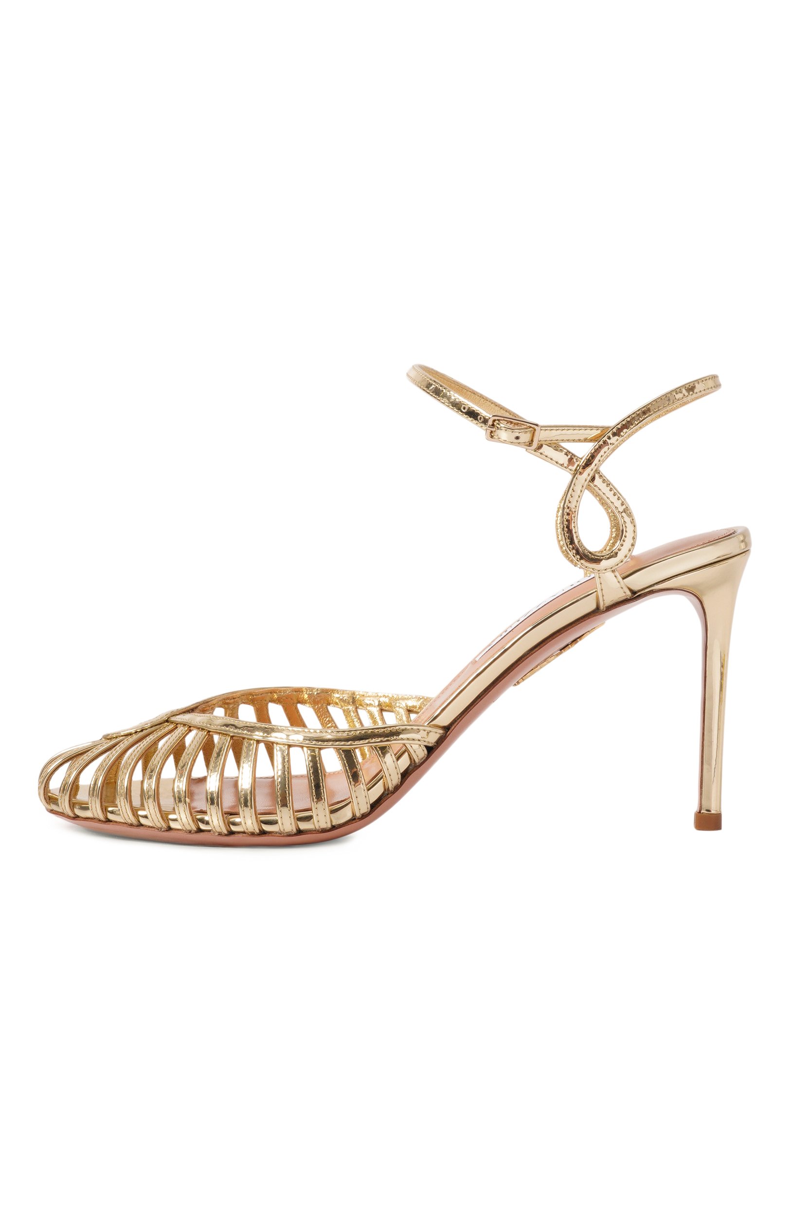 Туфли sweet surrender 85 AQUAZZURA, арт. SWRMIDP0-SSY-S0G, фото 4