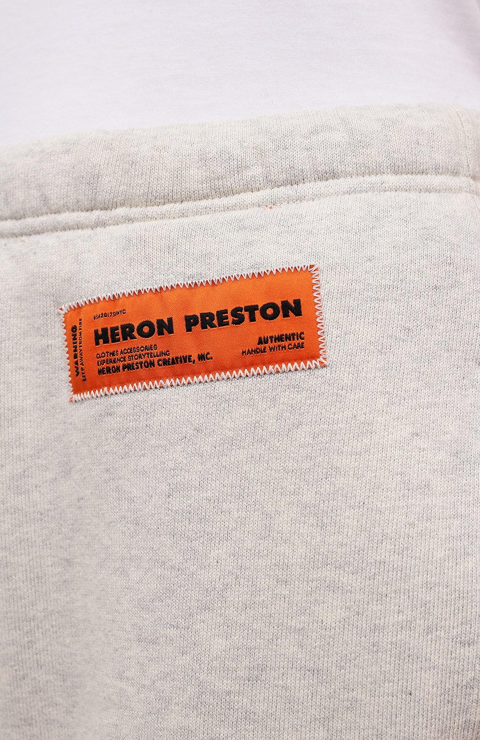 Хлопковые джоггеры HERON PRESTON, арт. HWCH003F21JER0020801, фото 5