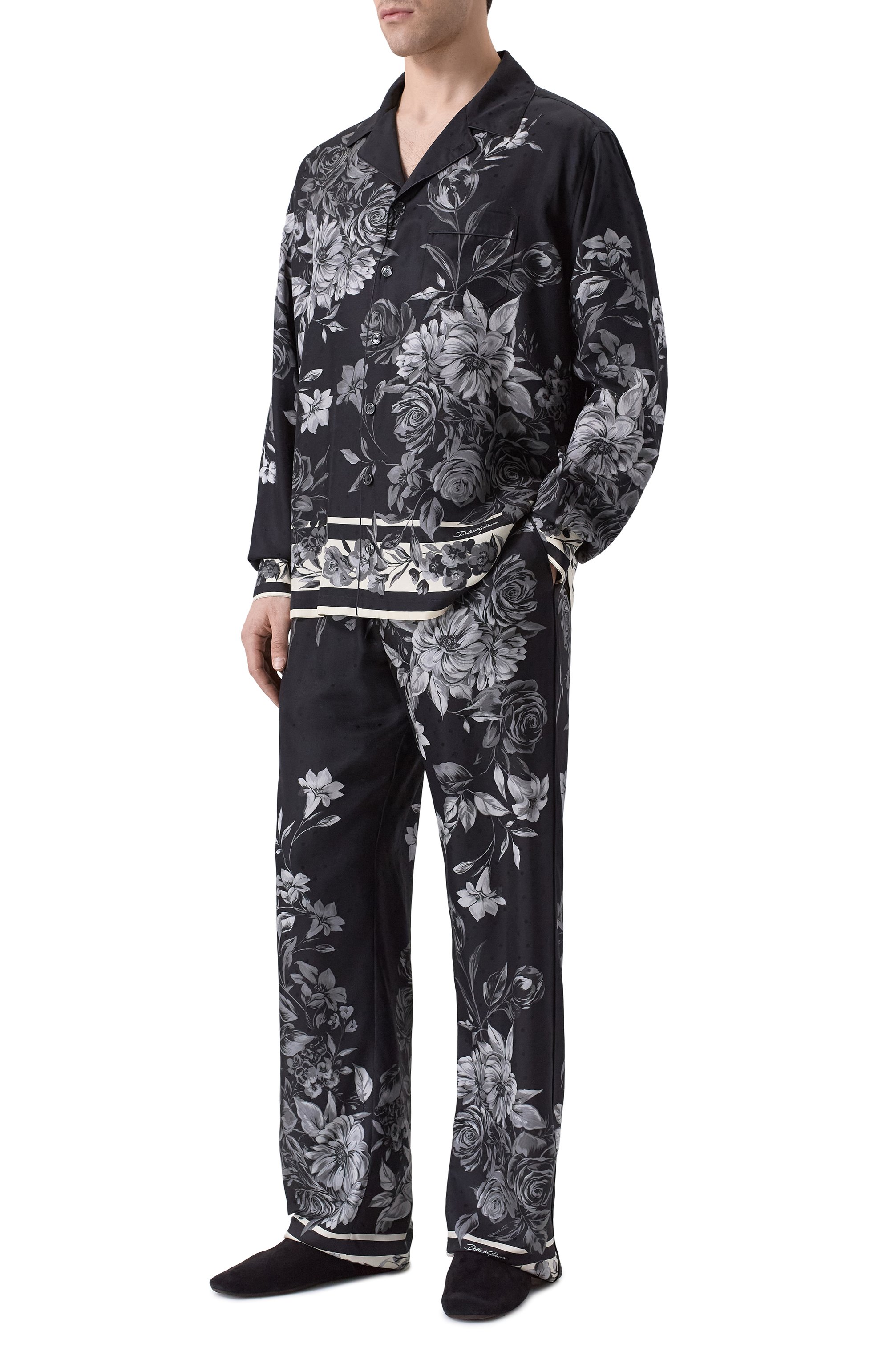 Шелковая сорочка DOLCE & GABBANA, арт. G5IF1T/HI12H, фото 2