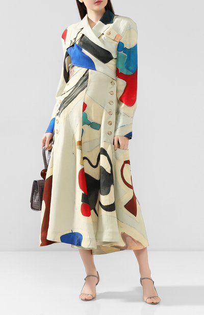 Блузка из смеси вискозы и льна JACQUEMUS, арт. 194T006/48053, фото 2