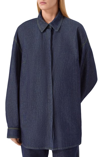 Джинсовая рубашка DRIES VAN NOTEN, арт. 010786-2382-507, фото 3