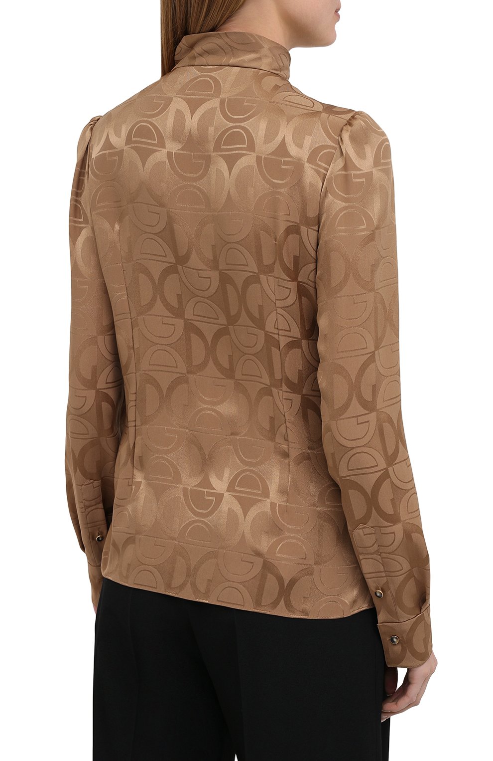 Шелковая блузка DOLCE & GABBANA, арт. F5I11T/FJ1ID, фото 4
