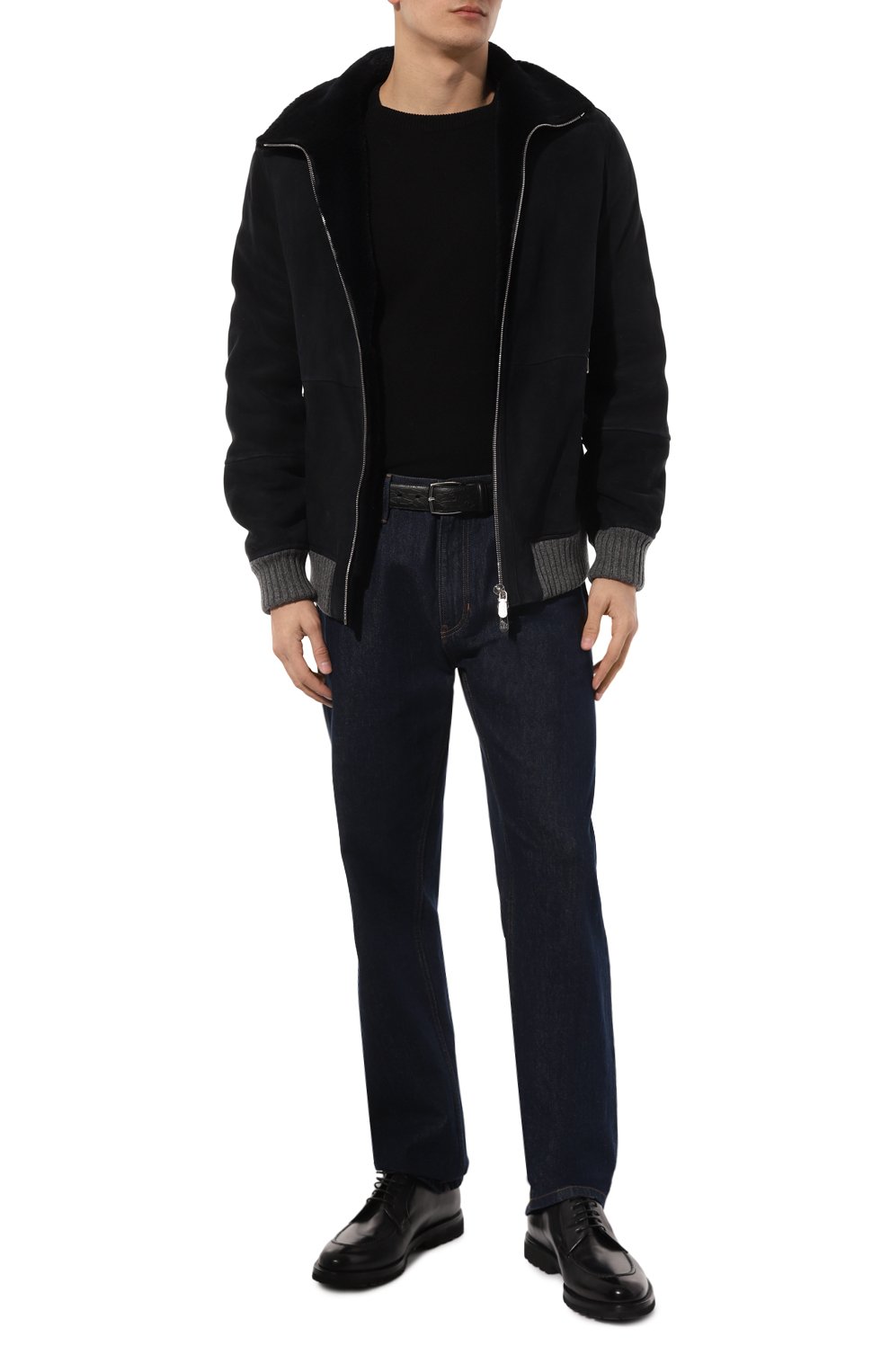 Бомбер из овчины BRUNELLO CUCINELLI, арт. MPMLP1737, фото 2