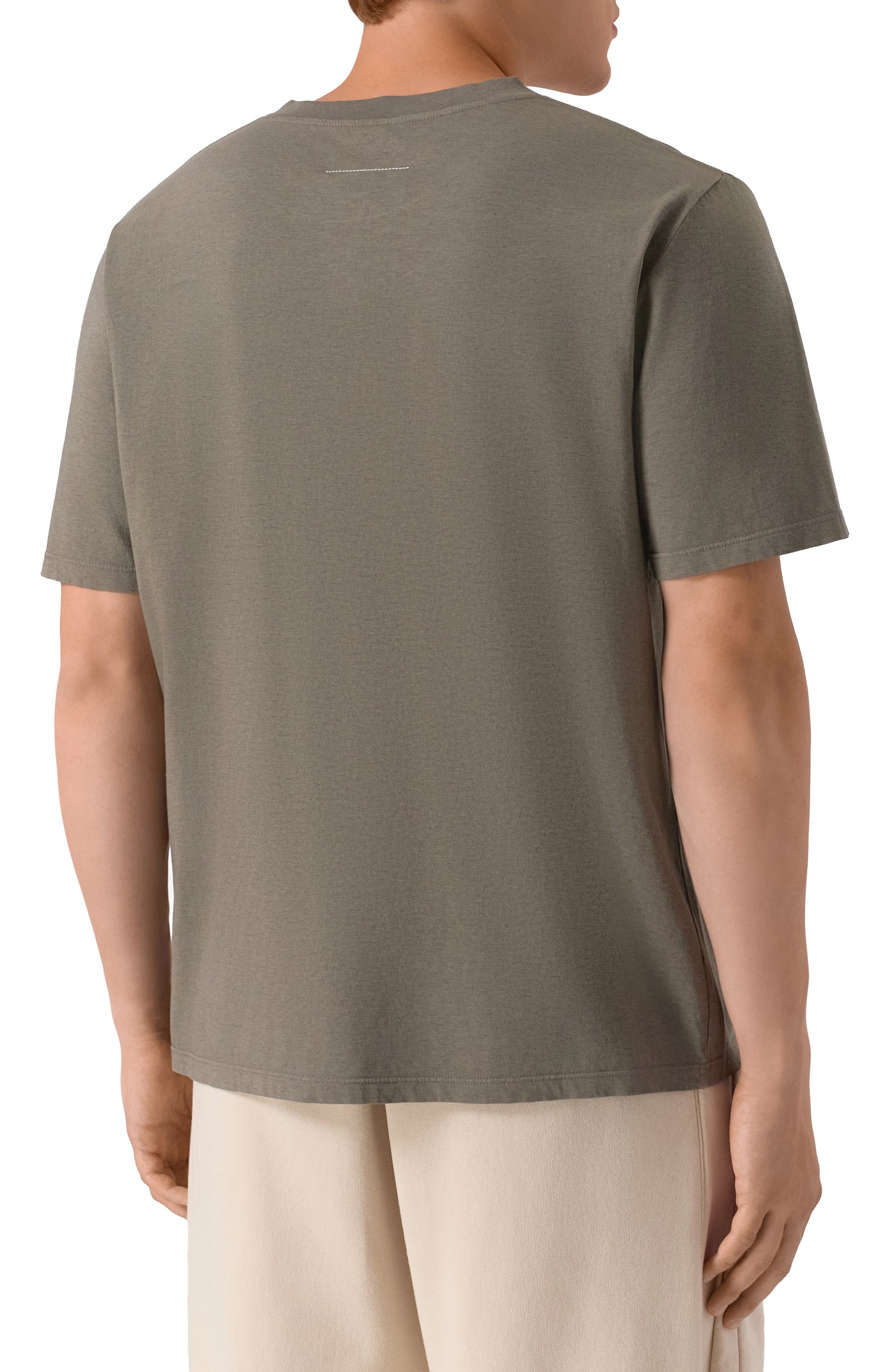 Хлопковая футболка MM6, арт. SH0GC0059/M20048, фото 4