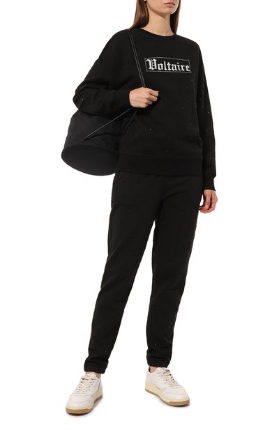 Хлопковые джоггеры ZADIG AND VOLTAIRE, арт. JWPA00023, фото 2