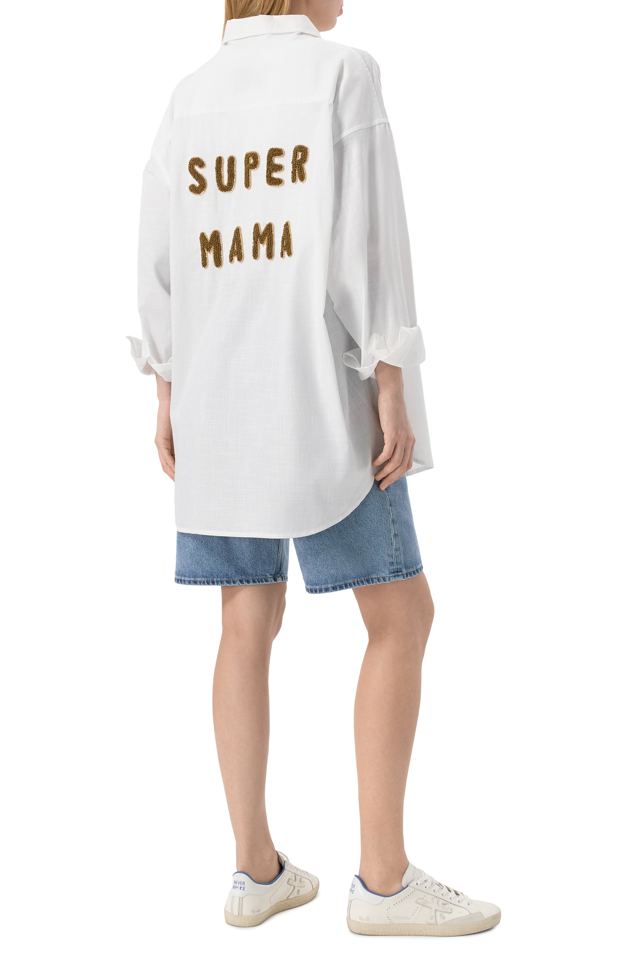 Хлопковая рубашка FORTE DEI MARMI COUTURE, арт. 25SF5116, фото 2