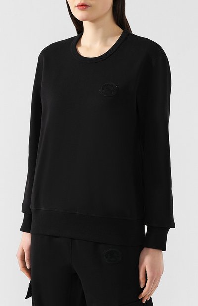 Хлопковый пуловер BURBERRY, арт. 8007168, фото 3