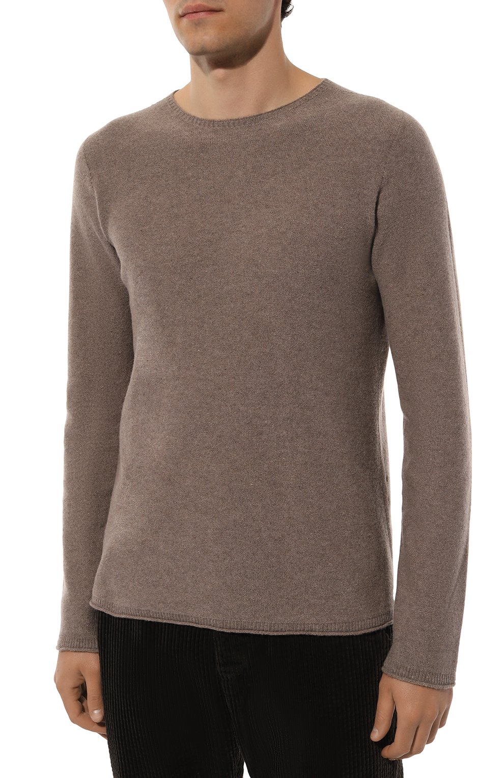 Джемпер из шерсти и кашемира HANNES ROETHER коричневого цвета по цене 33600 руб., арт. W0D10KA.1013/111219, фото 3 Джемпер из шерсти и кашемира HANNES ROETHER, арт. W0D10KA.1013/111219, фото 3