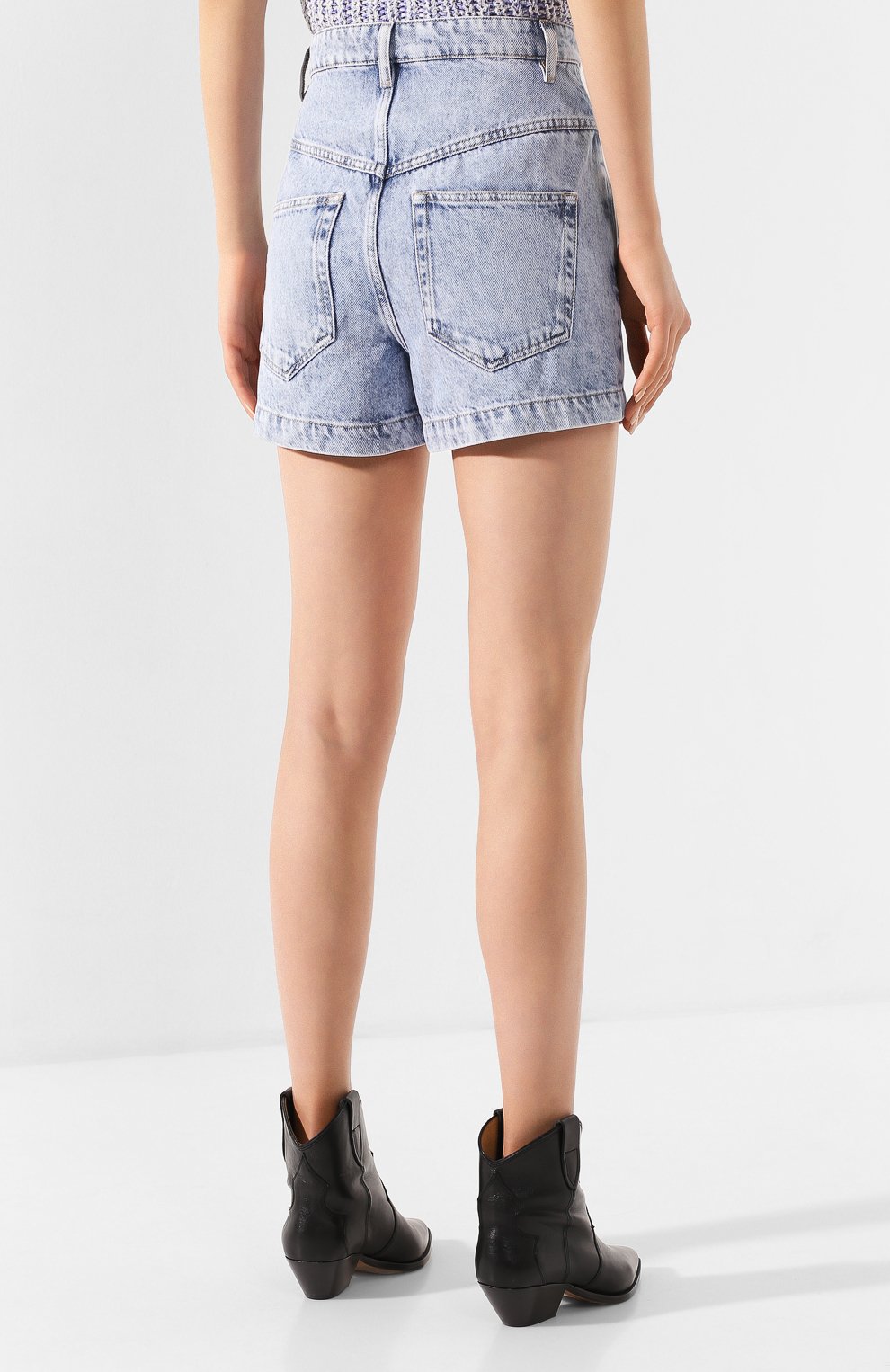 Джинсовые шорты ISABEL MARANT ETOILE, арт. SH0287-20P017E/HIANA, фото 4