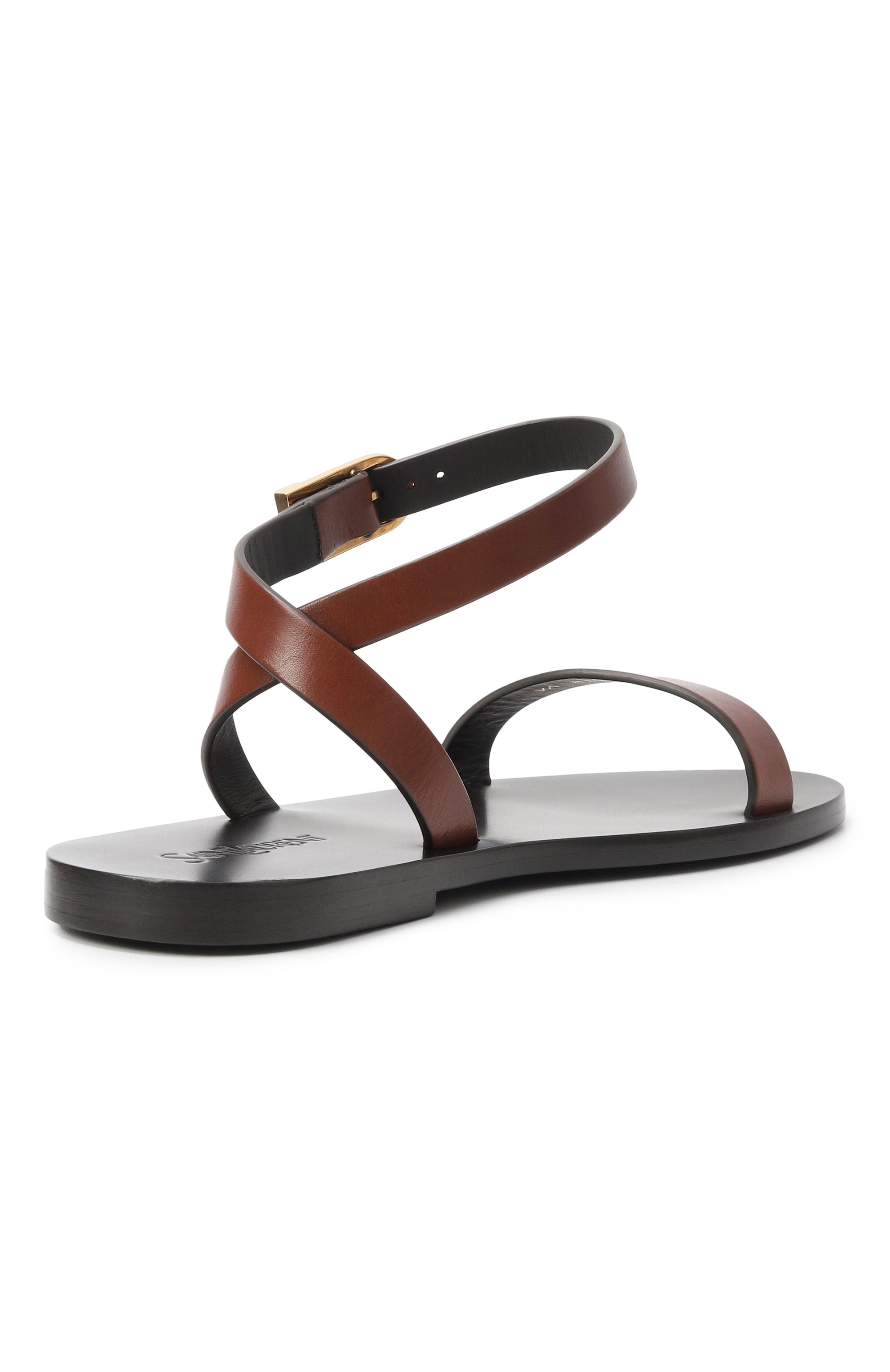 Кожаные сандалии sahara SAINT LAURENT, арт. 819323/DWE00, фото 5