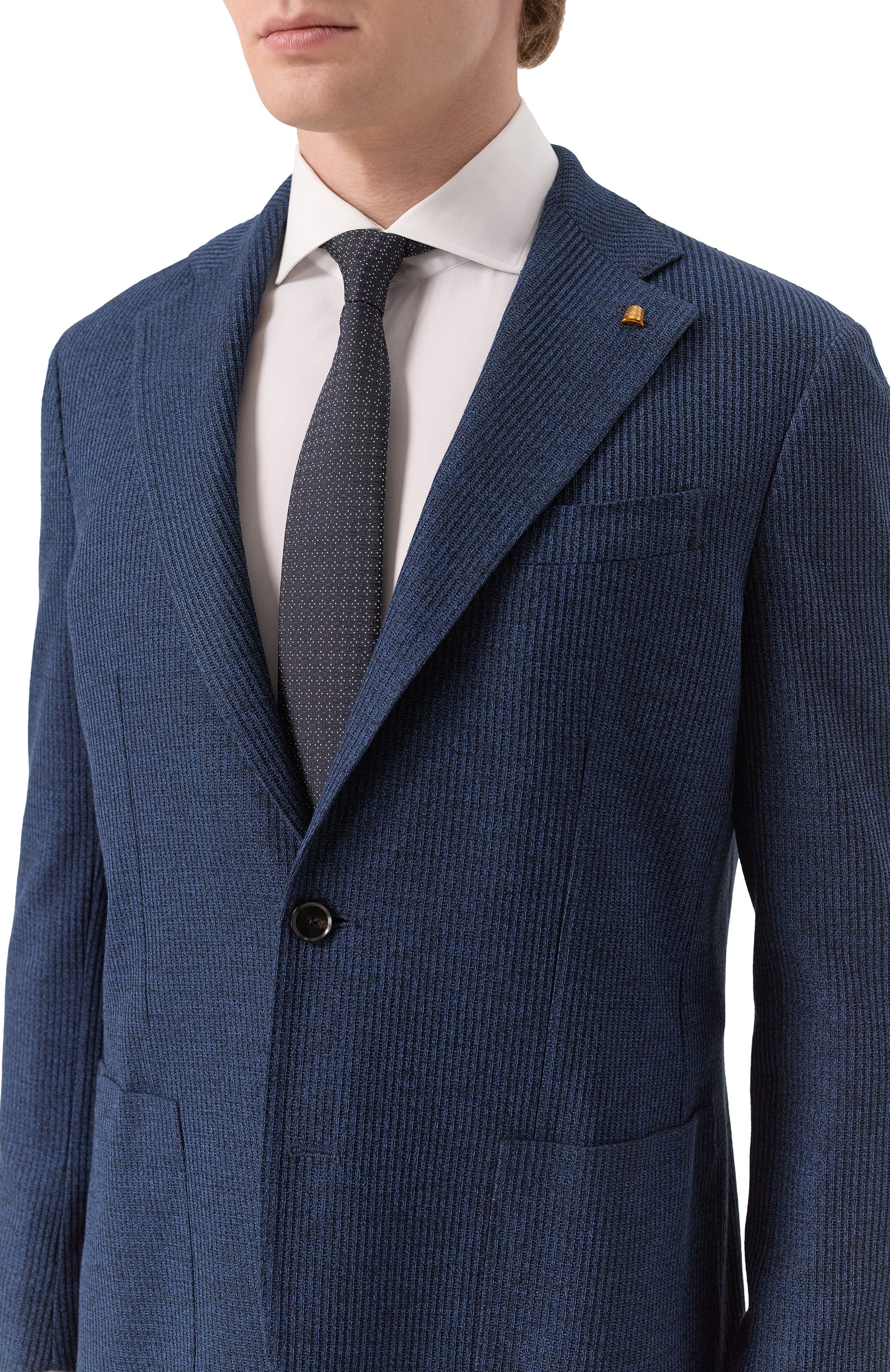 Пиджак изо льна и хлопка SARTORIA LATORRE, арт. JEF74/JH194, фото 7