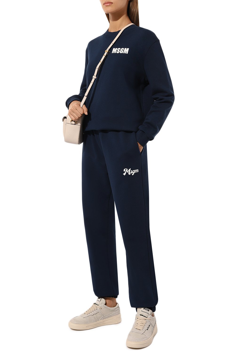 Хлопковые джоггеры MSGM, арт. 3641MDP73/247000, фото 2