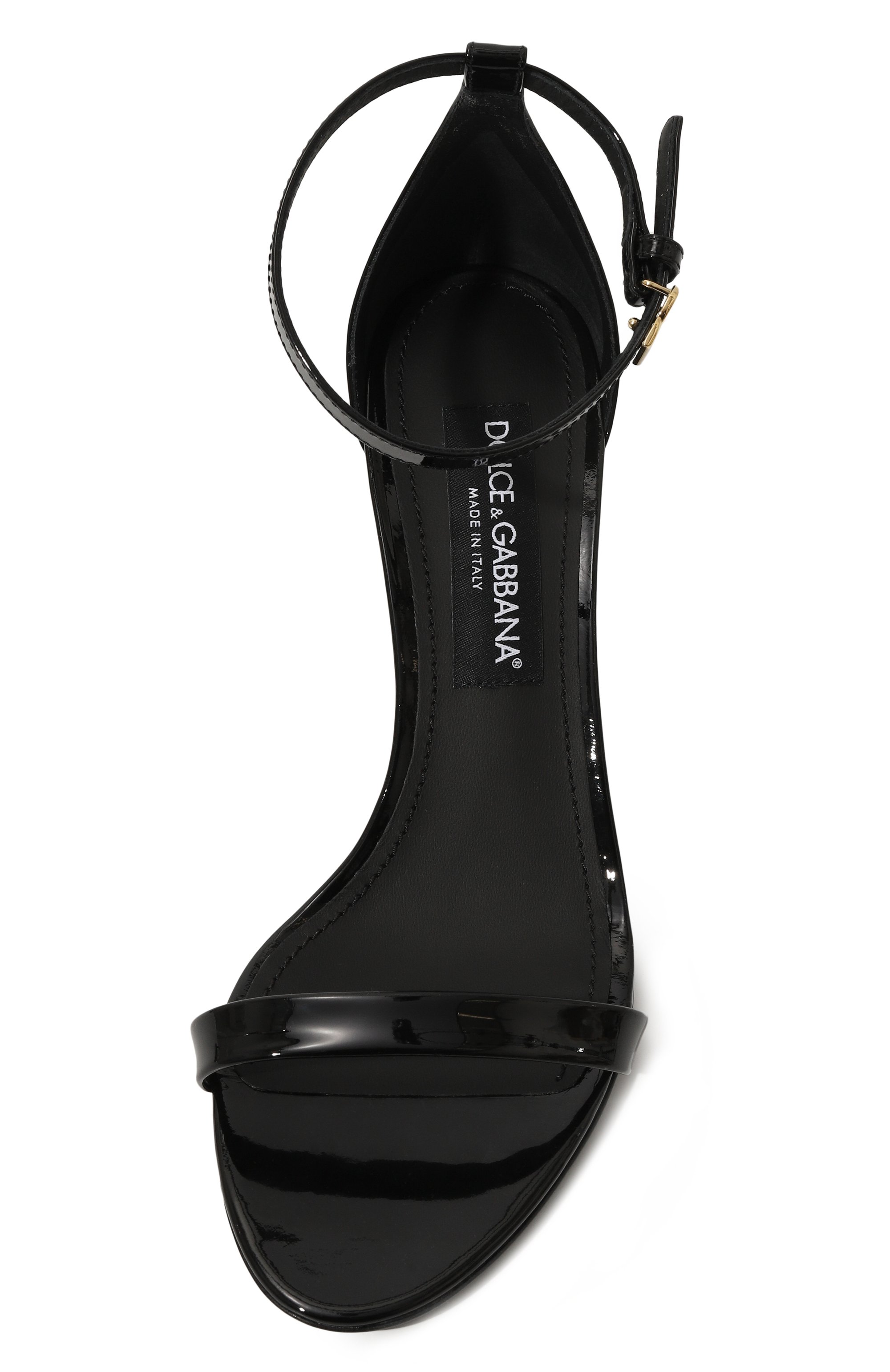 Кожаные босоножки keira 60 DOLCE & GABBANA, арт. CR1703/A1471, фото 6