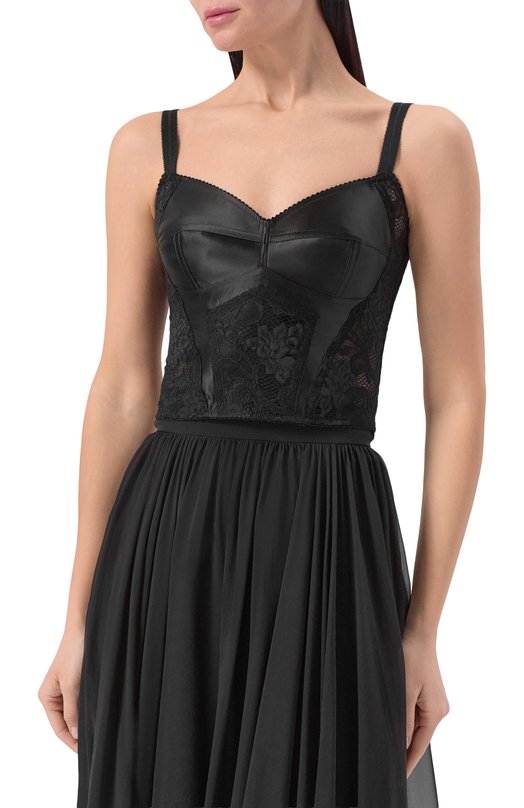 Топ Dolce & Gabbana F7AC7T/GDDQT Чёрный  F7AC7T/GDDQT Фото 3