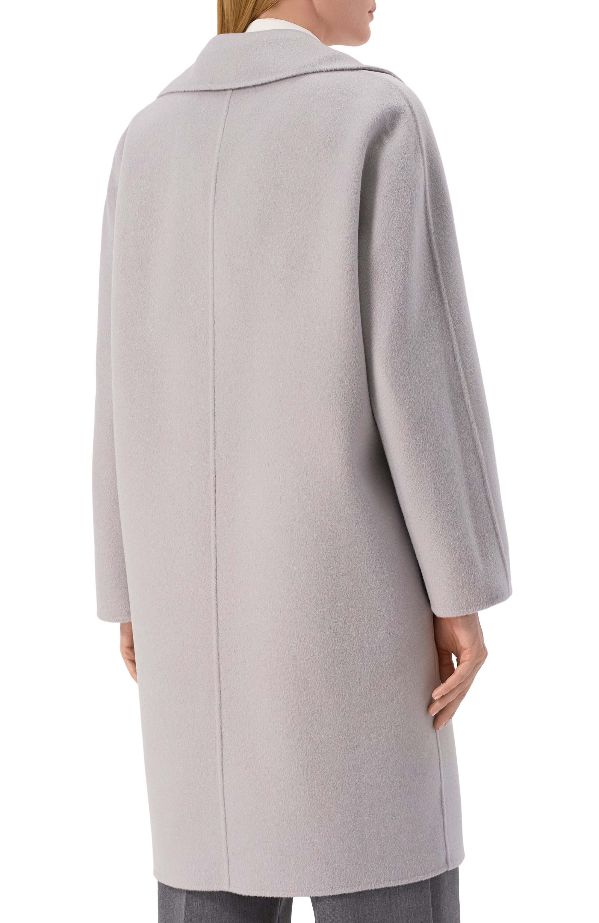 Пальто из кашемира и шерсти MAX MARA STUDIO, арт. LICENZA, фото 4