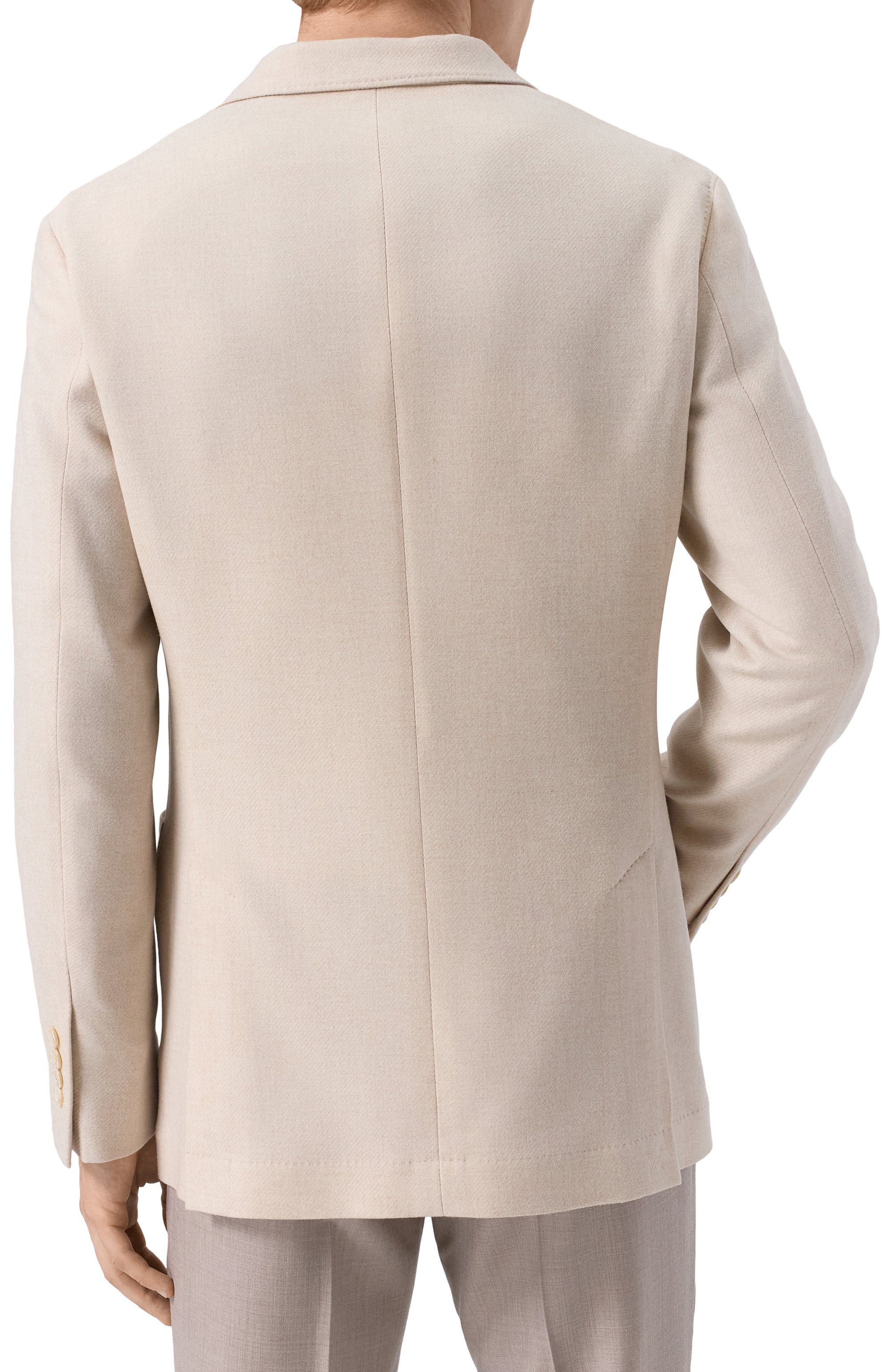 Пиджак из шерсти и шелка BRUNELLO CUCINELLI, арт. MN4857BND, фото 6