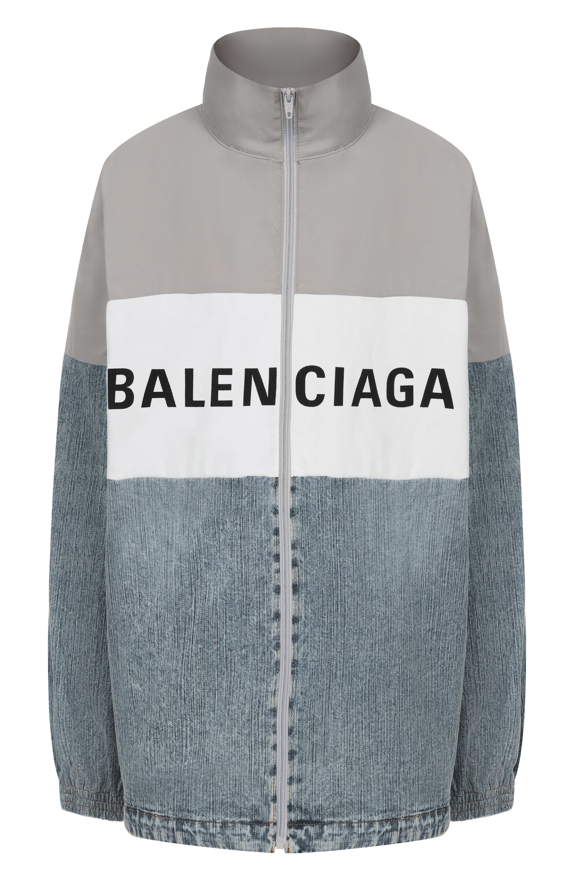 Комбинированная куртка BALENCIAGA, арт. 822843/TRW65, фото 1