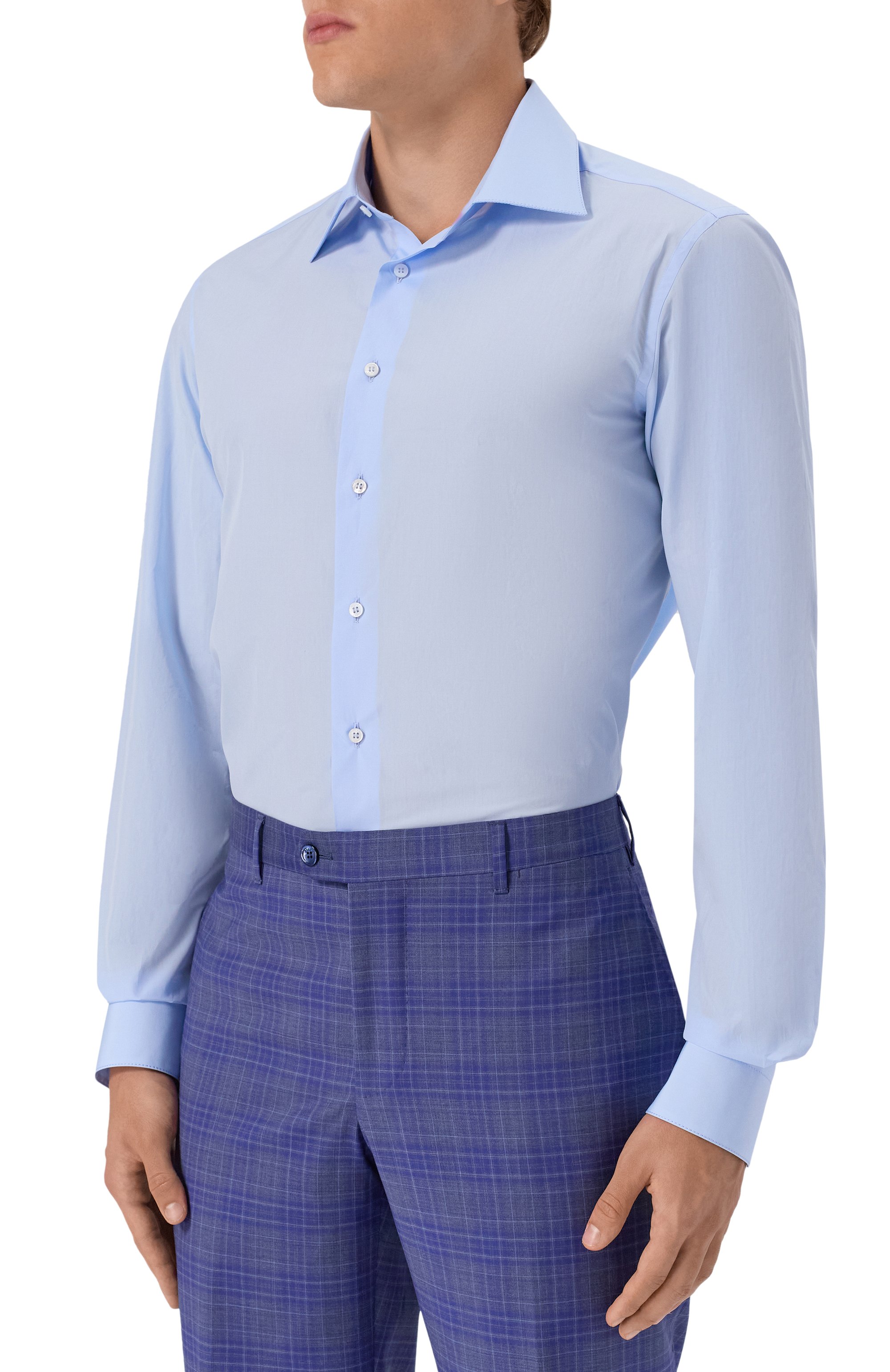 Хлопковая сорочка ZILLI, арт. CLAA01M010004851U, фото 3