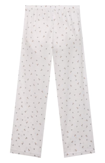 Хлопковая пижама LA PERLA белого цвета по цене 15600 руб., арт. 70251/2A-6A, фото 5 Хлопковая пижама LA PERLA, арт. 70251/2A-6A, фото 5