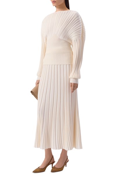 Текстильные туфли rania 55 GIANVITO ROSSI, арт. G98080.55RIC.B0RBZBZ, фото 3