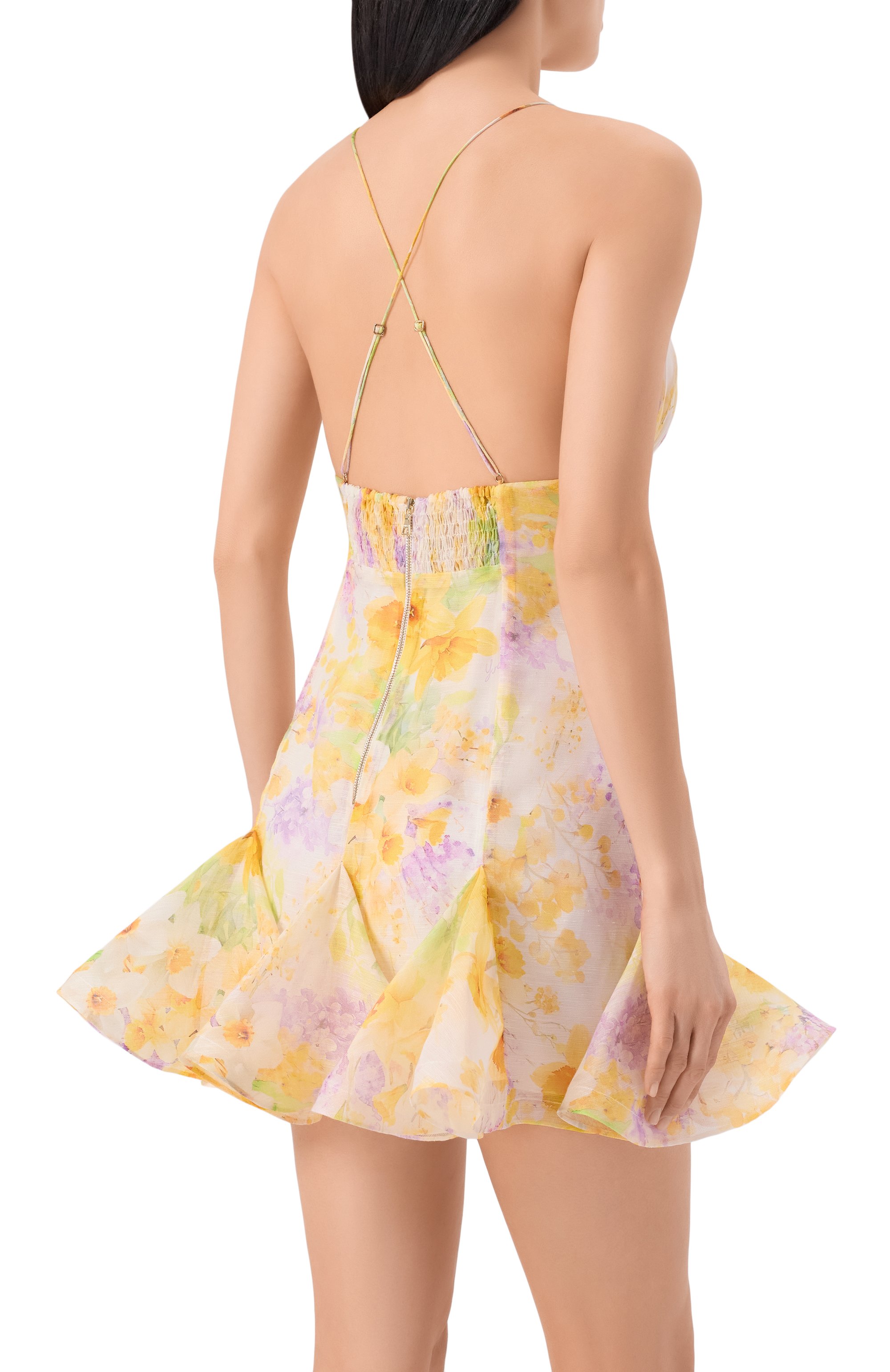 Платье изо льна и шелка YVON, арт. 0 260036, фото 3