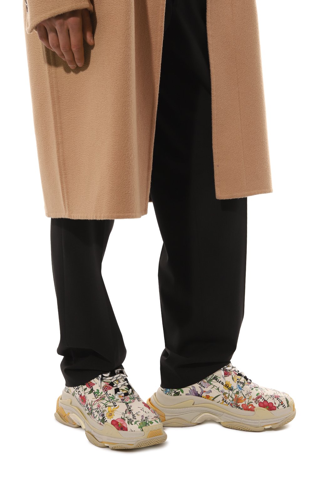 Кожаные кроссовки gucci x balenciaga triple s the hacker project GUCCI, арт. 681068 UL110, фото 3