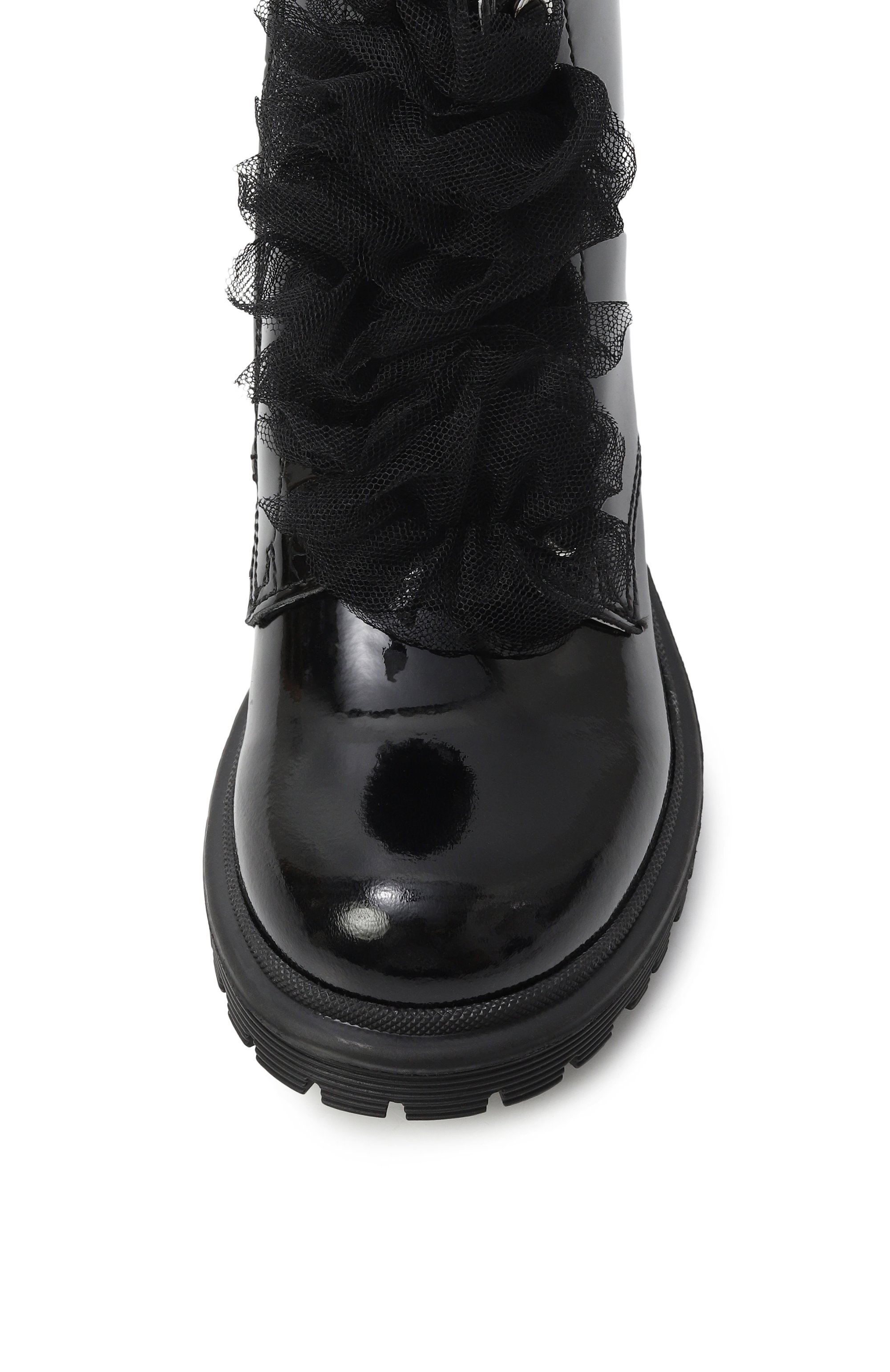 Кожаные ботинки MONNALISA, арт. 87F008, фото 4