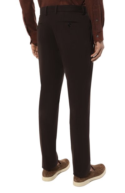 Хлопковые брюки ZEGNA, арт. UCI14A6/TR14, фото 4