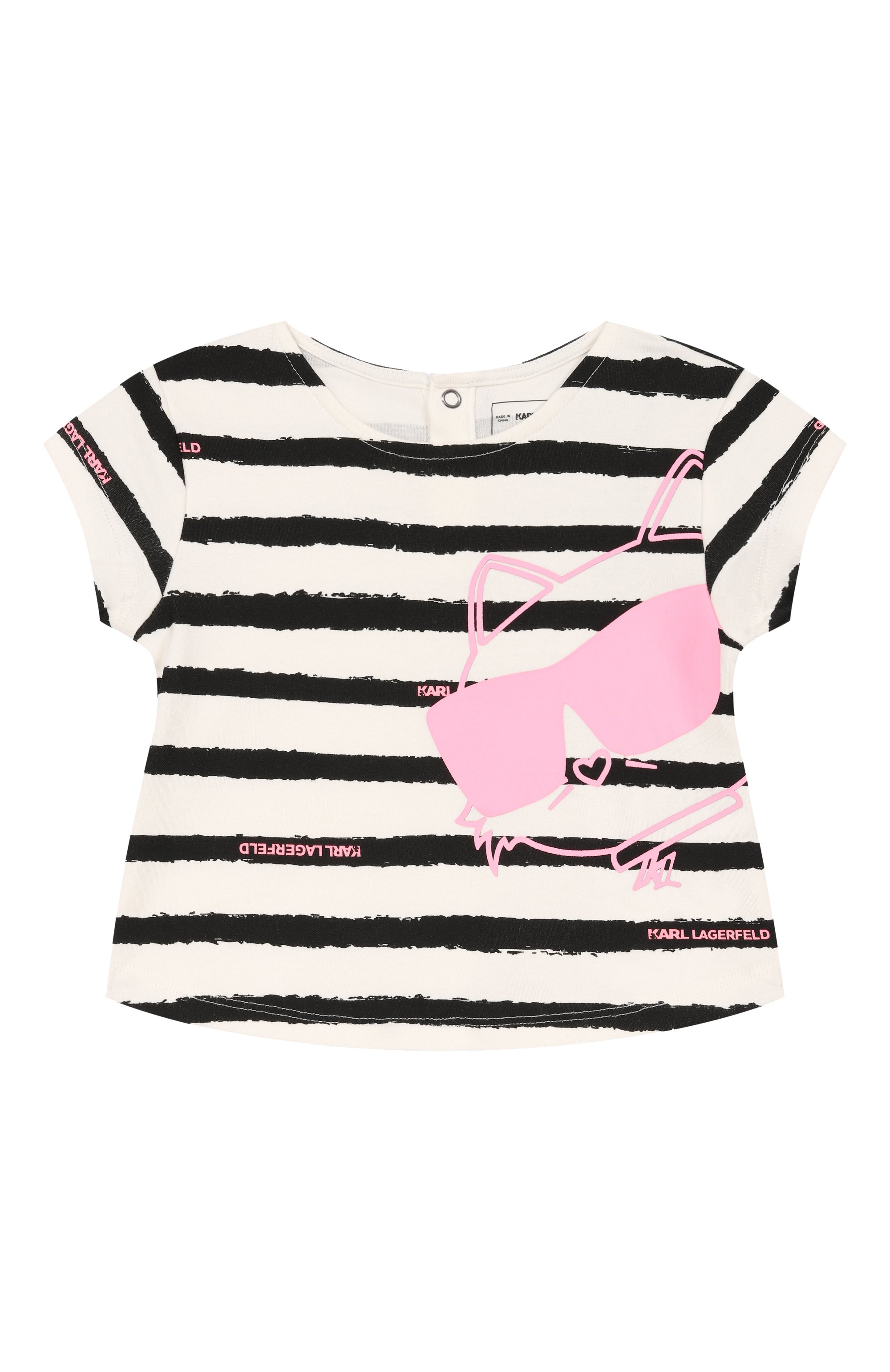 Комплект из футболки и юбки KARL LAGERFELD KIDS, арт. Z31065, фото 2