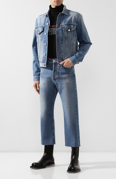 Укороченные джинсы BALENCIAGA, арт. 594609/TDW14, фото 2