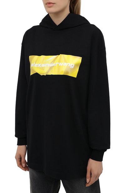 Хлопковое худи ALEXANDER WANG, арт. UCC2211001, фото 3