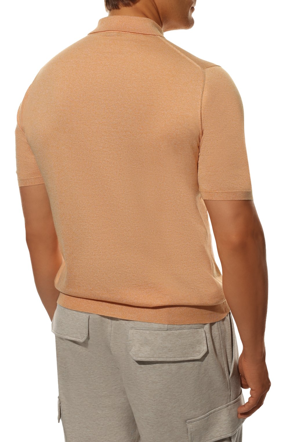 Хлопковое поло KITON, арт. UK33E154, фото 4