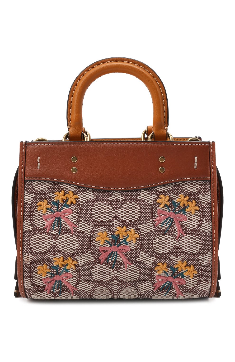 Сумка rogue 17 COACH коричневого цвета по цене 56700 руб., арт. C5465, фото 1 Сумка rogue 17 COACH, арт. C5465, фото 1