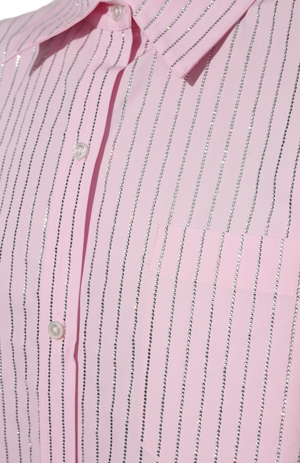 Хлопковая рубашка ALEXANDER WANG, арт. 1WC2211421, фото 5