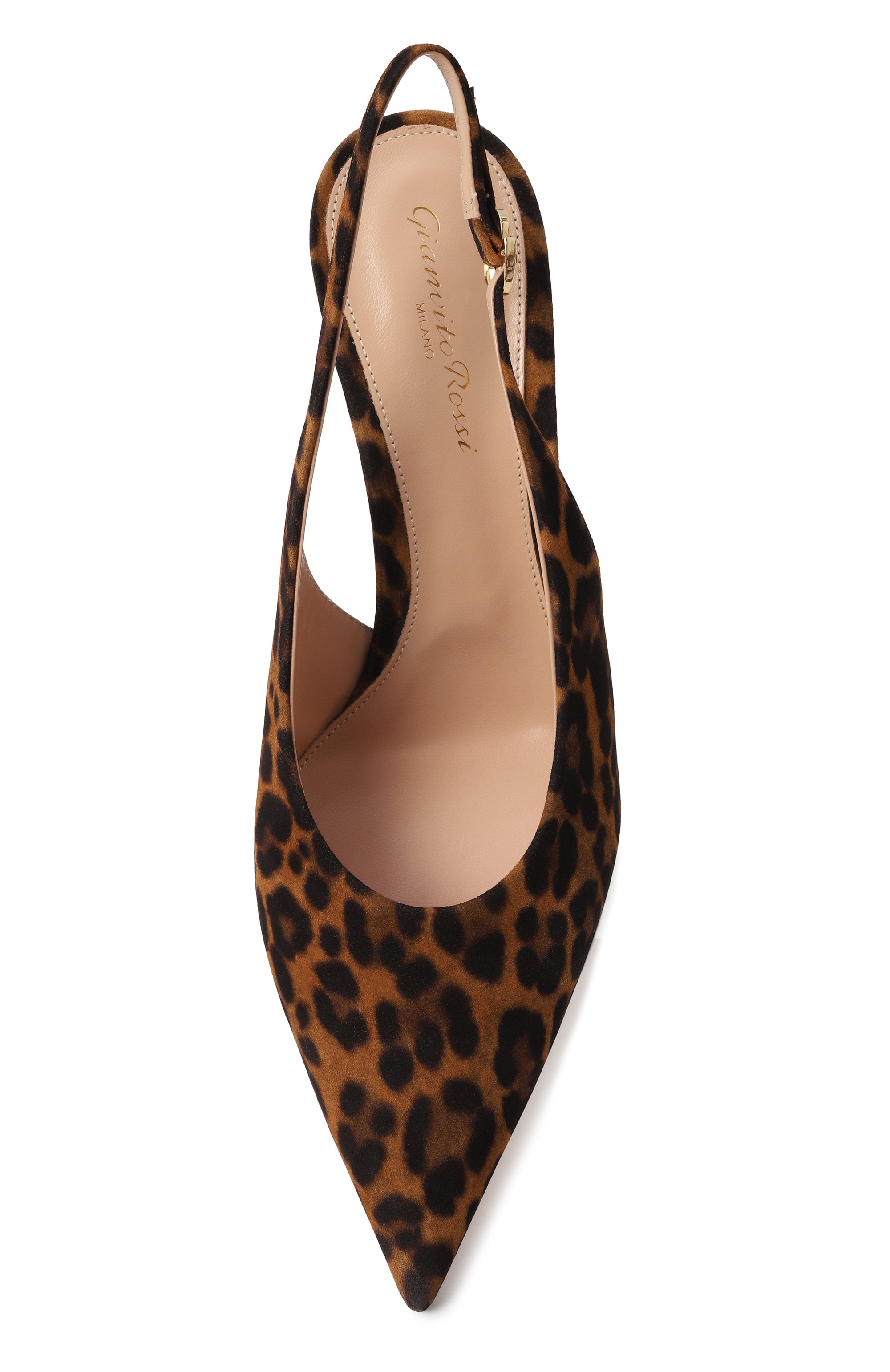 Замшевые туфли robbie sling 55 GIANVITO ROSSI, арт. G95538.55RIC.CMDALLP, фото 6