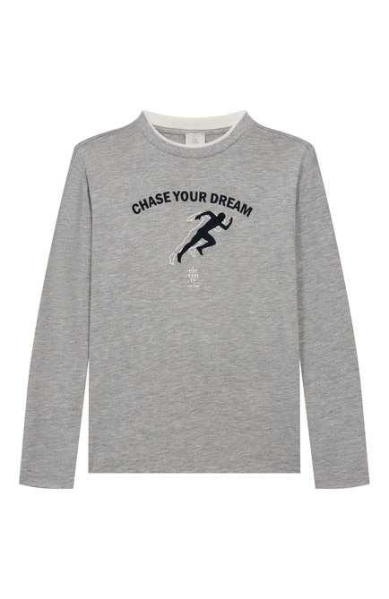 Хлопковый лонгслив ELEVENTY, арт. EX8P20/Z3121/10-16